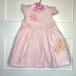 Janie and Jack Darling Pink Dress